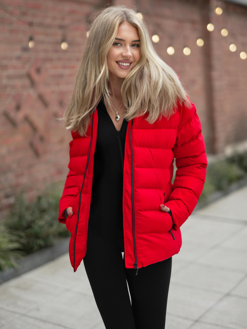 Ženska Jakna Crvena OZONEE JS/M769/270Z