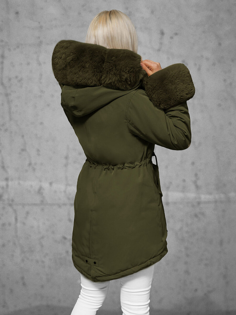 Ženska Zimska Jakna Zelena OZONEE JS/16M9062/136Z