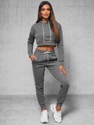 Dvodijelni set trenerke grafitni OZONEE JS/8C67/5