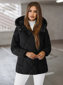 Ženska jakna crna OZONEE JS/5M3175/392Z