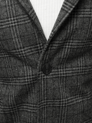 Muški kaput sivo-grafitni OZONEE O/5628