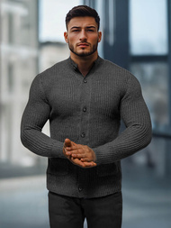 Muški džemper grafitni OZONEE NB/MM6020/3Z