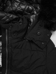 Ženska jakna crna OZONEE O/W377Z