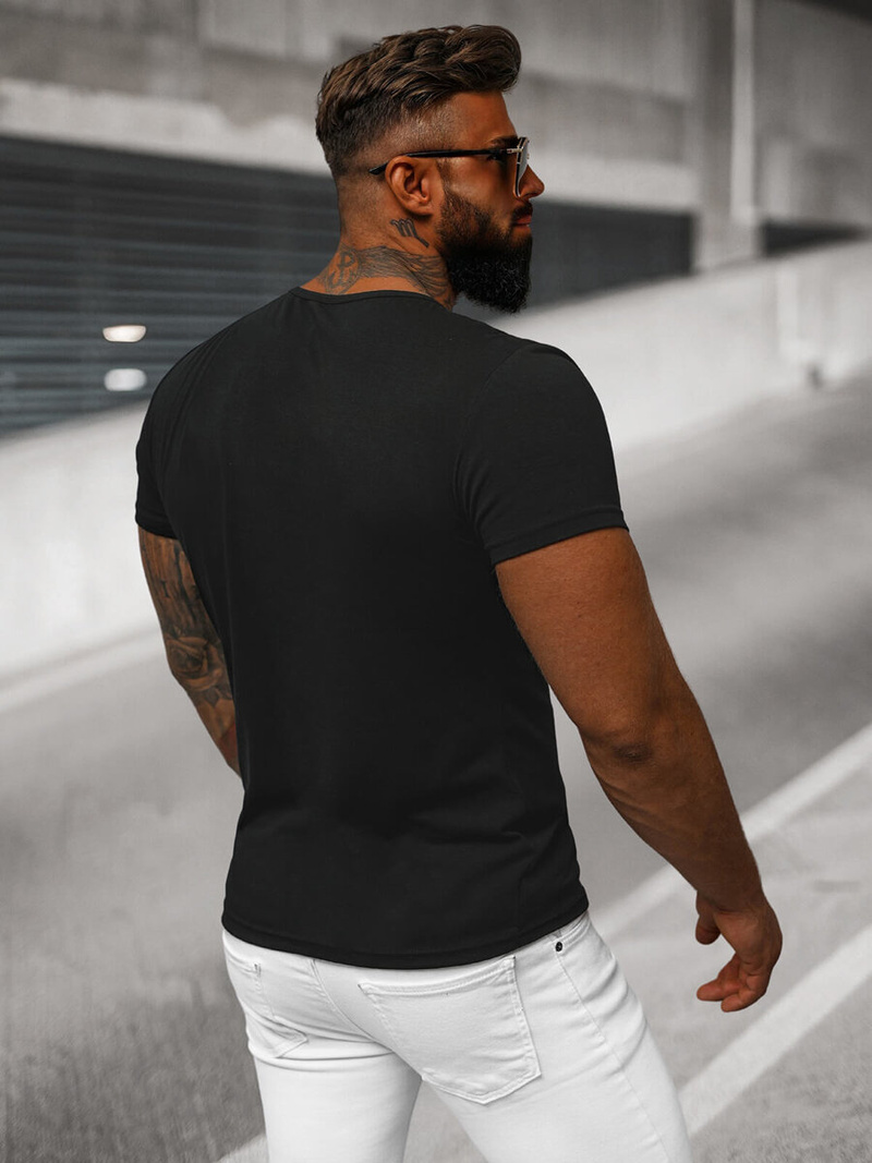 Muška majica crna OZONEE JS/712007Z