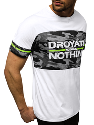 Muška majica Bijela OZONEE JS/SS10976