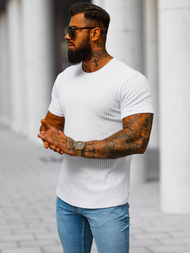 Muška Majica Bijeli OZONEE O/7766T