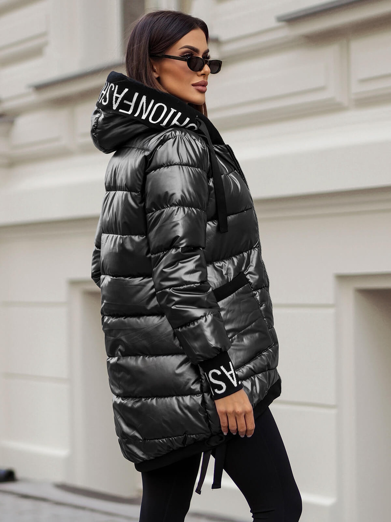 Ženska jakna siva OZONEE JS/5M3188/105Z