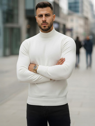 Muški džemper bijeli OZONEE V/V24503