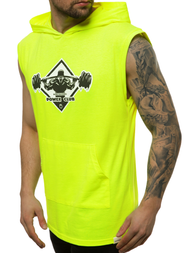 Muška majica bez rukava žuto-neon OZONEE MACH/M1213