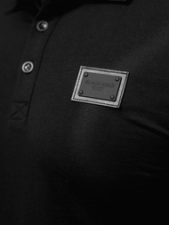 Muška polo majica crna OZONEE NB/MT3018Z