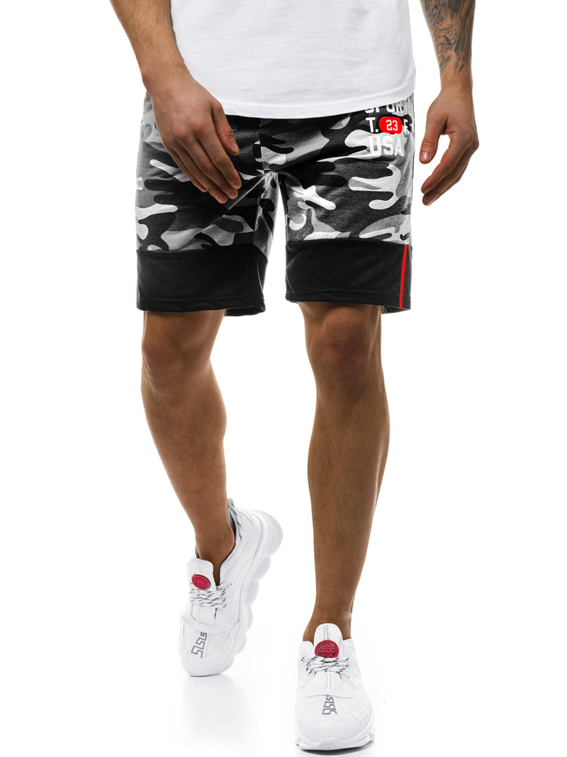 Muške kratke hlače Sive OZONEE JS/KK300158