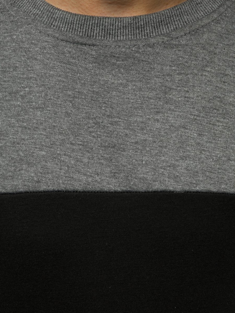 Muška dukserica grafitne OZONEE JS/JZ11039