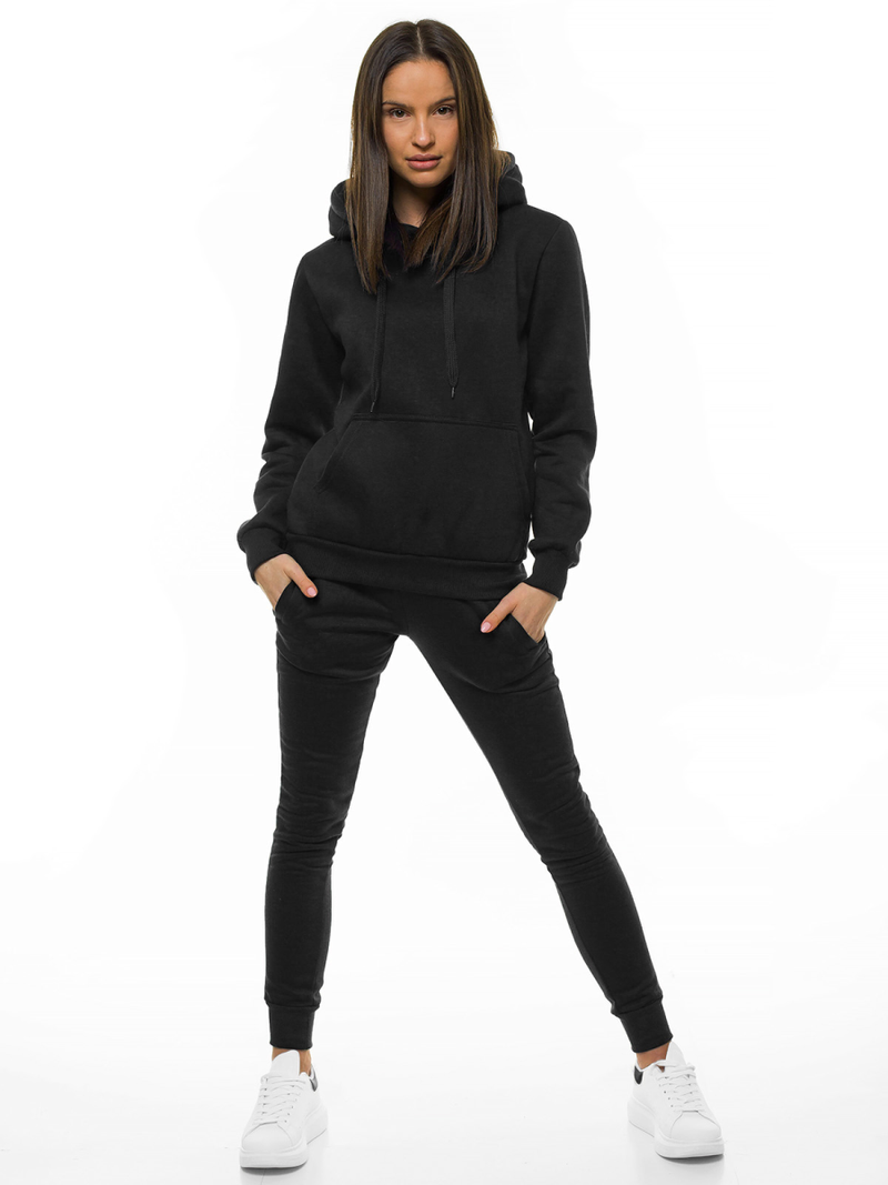 Ženske sportske hlače crne OZONEE JS/CK01