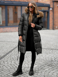 Ženska jakna crna OZONEE JS/5M3298/392Z