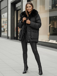 Ženska jakna crna OZONEE JS/16M9185/392Z