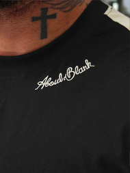 Muška Majica Crna OZONEE O/QQ1195