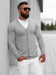 Muški Džemper Sivi OZONEE NB/MM6006/2Z