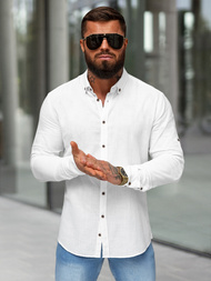 Muška Košulja Bijela OZONEE O/V143