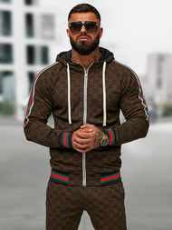 Muška Trenirka Tamno-Bež OZONEE O/FF5111AB