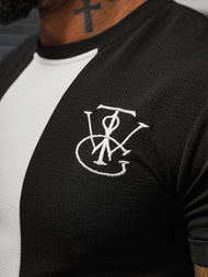 Muška Majica Crna OZONEE O/L1184