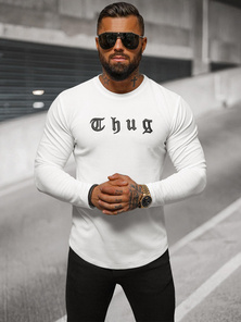 Muška Dukserica Bijela OZONEE O/T6612