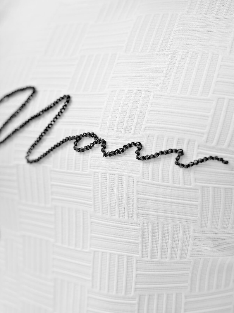 Muška Majica Bijeli OZONEE O/QS11628