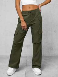 Ženske hlače kaki OZONEE O/TT00393