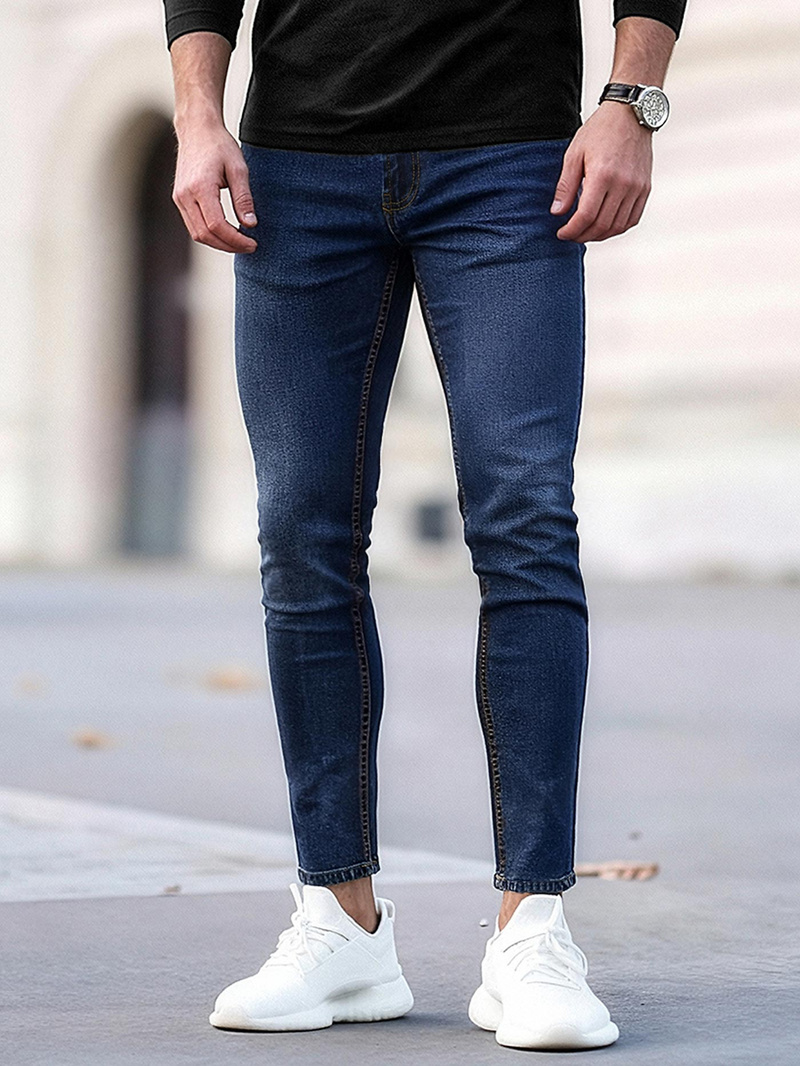 Muške traperice tamnoplave OZONEE O/JK2951Z