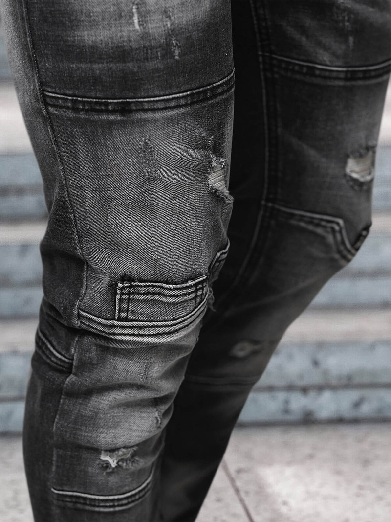 Muške traperice crne OZONEE NB/MP0155N