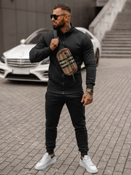 Muška trenirka crna OZONEE JS/68C10385/3Z