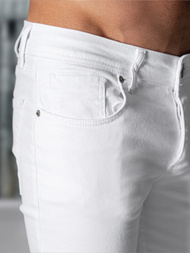 Muške Traperice Bijele OZONEE E/5348/01Z