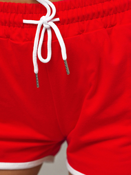 Ženske kratke hlače crvene OZONEE JS/8K208/18Z