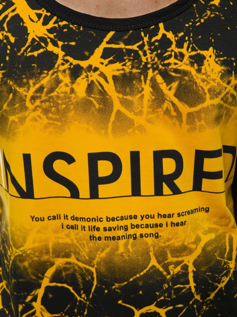 Muška majica bez rukava Žuta OZONEE JS/SS11050