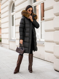 Ženska jakna crna OZONEE JS/5M3298/392