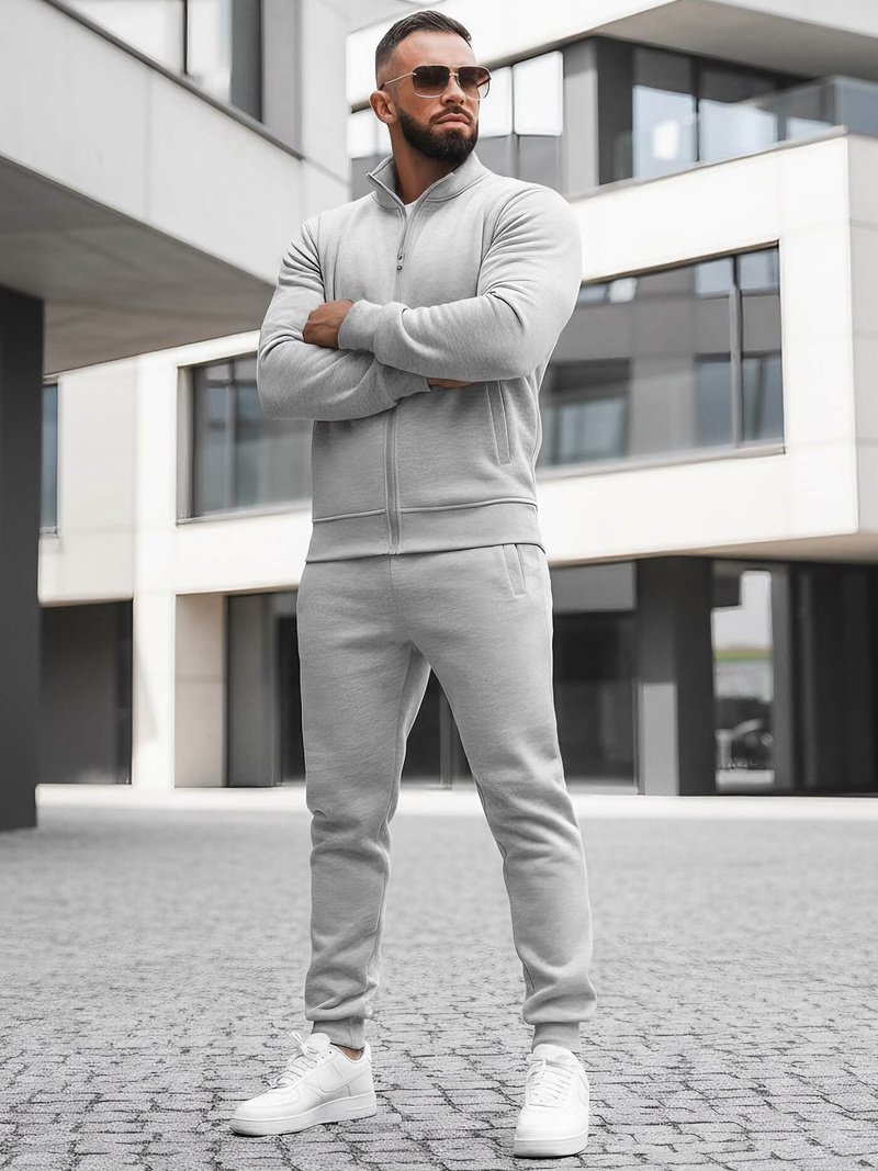 Muška trenirka siva OZONEE JS/68C10385/2