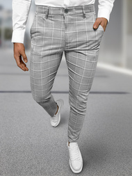 Muške chino hlače sive OZONEE DJ/5522Z