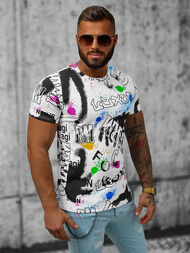  Muška Majica Bijeli OZONEE JS/8T967