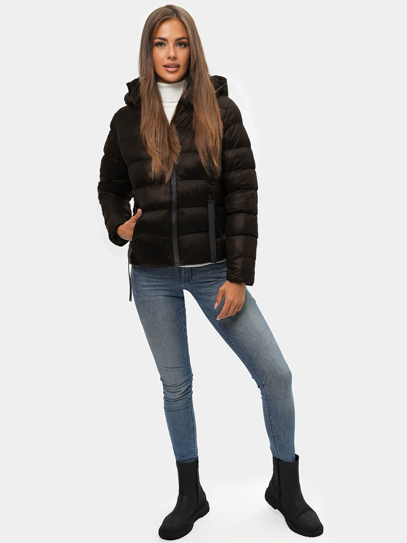 Ženska Jakna Čokolada OZONEE JS/M782/392