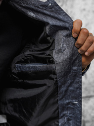 Muška proljetna jakna modra OZONEE O/3A178