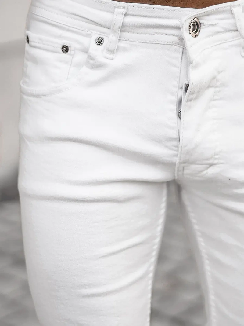 Muške Traperice Bijele OZONEE E/5391/01Z