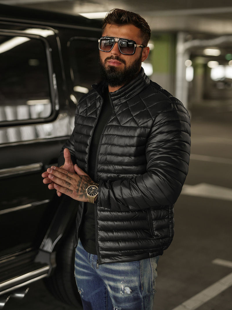 Muška Jakna Crna OZONEE JS/16M9328/392BZ