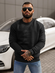 Muška dukserica crna OZONEE JS/8B1361/3