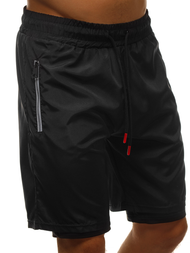 Muške sportske kratke hlače crne OZONEE O/11127