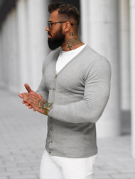 Muški Džemper Sivi OZONEE NB/MM6006/2Z