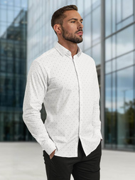 Muška košulja bijela OZONEE V/V180