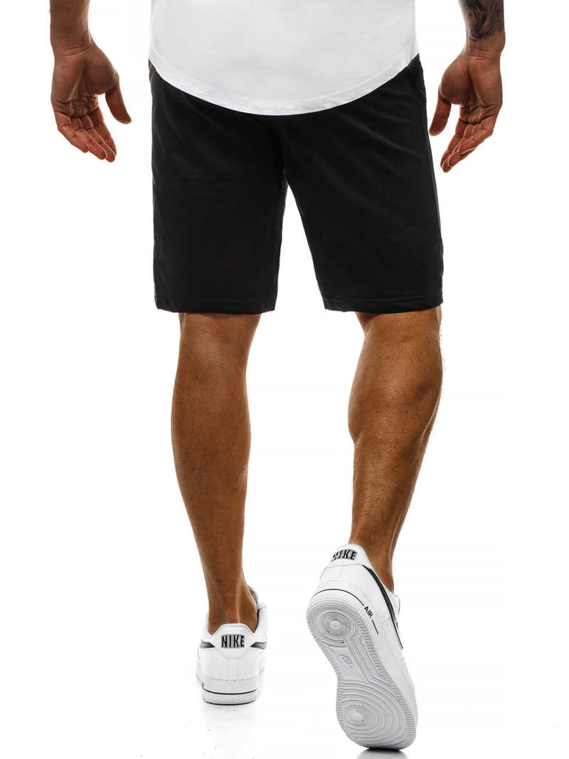 Muške sportske kratke hlače crne OZONEE JS/NP01