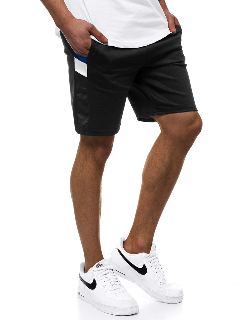 Muške kratke hlače Crne OZONEE JS/KK300180