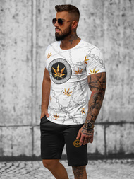 Muška Trenirka Bijelo-Crna OZONEE O/HM757Z