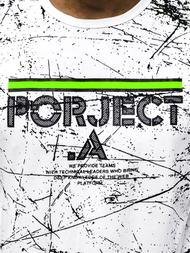 Muška majica Bijela OZONEE JS/SS10917Z