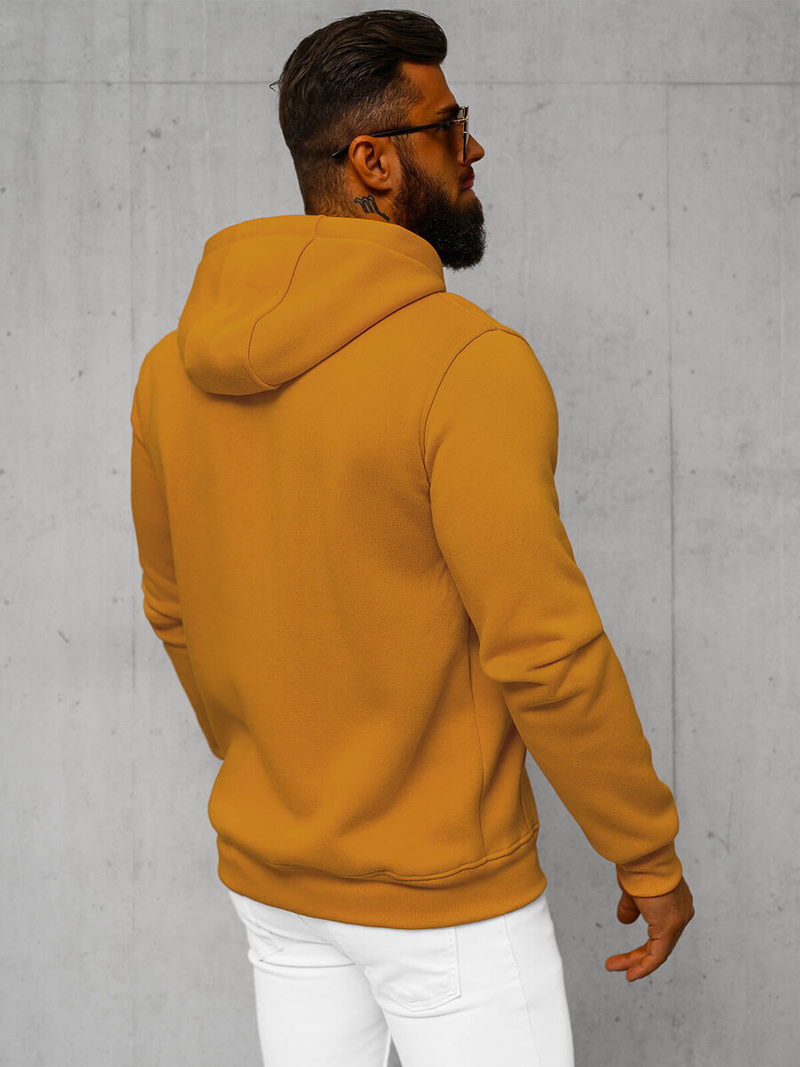 Muška dukserica s kapuljačom camel OZONEE JS/2008Z